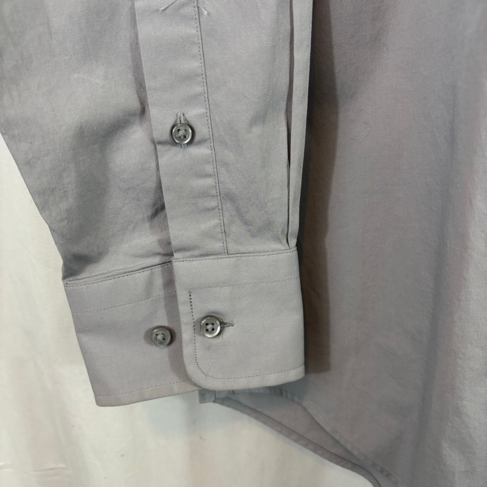 Simons Le 31 Dress Shirt Size 42 Gray - Picture 4 of 6